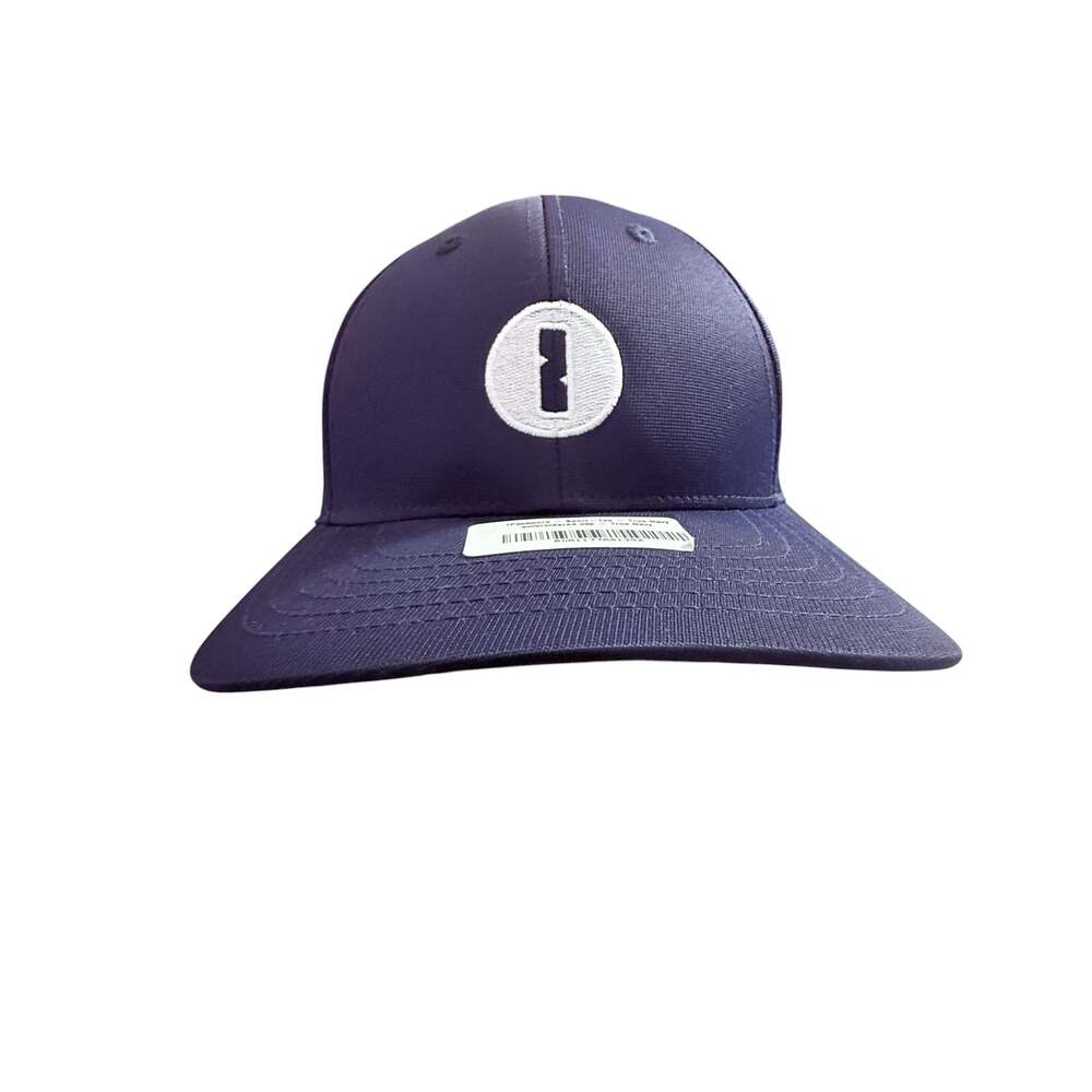 1Password Corporate Logo Sport-Tek Embroidered Snapback Cap True Navy
